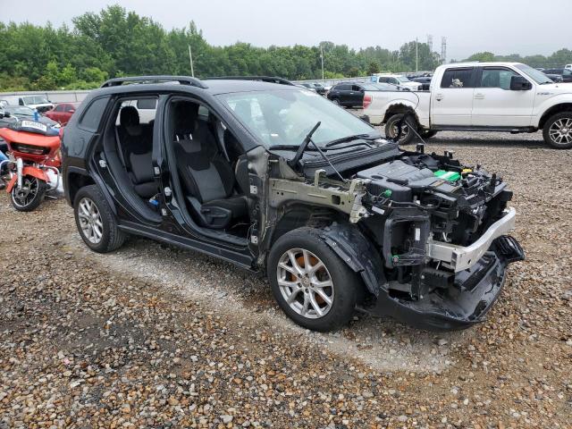 1C4PJLAB7HW669615 - 2017 JEEP CHEROKEE SPORT BLACK photo 4