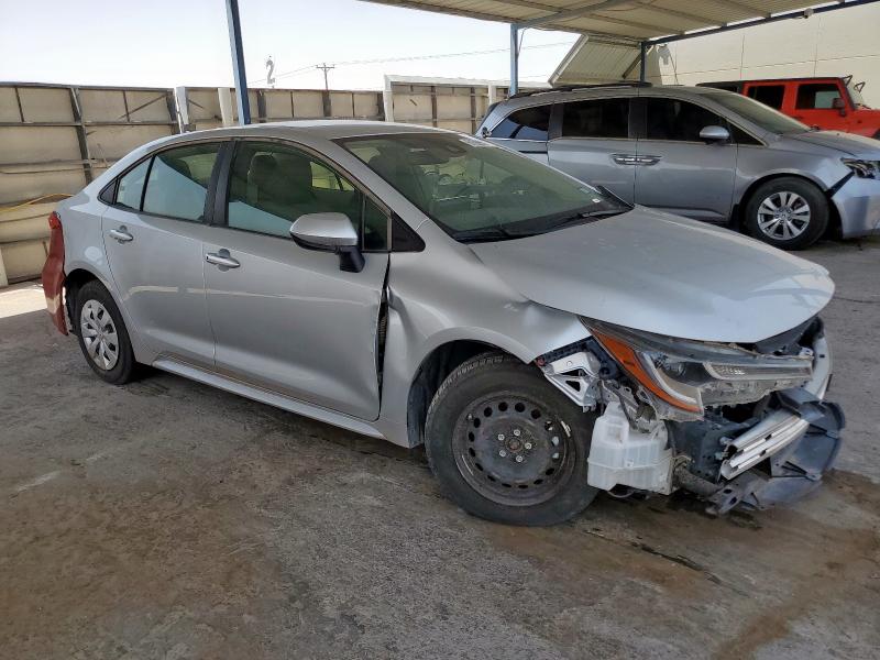 JTDDPMAE4MJ123251 - 2021 TOYOTA COROLLA L SILVER photo 4