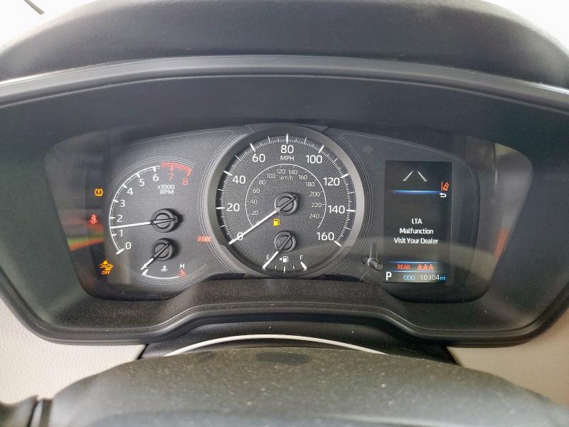 JTDDPMAE4MJ123251 - 2021 TOYOTA COROLLA L SILVER photo 9