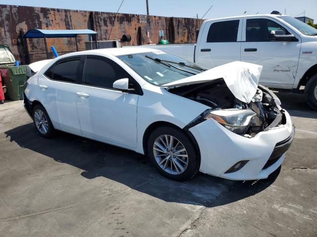 5YFBURHE6FP356288 - 2015 TOYOTA COROLLA L WHITE photo 4