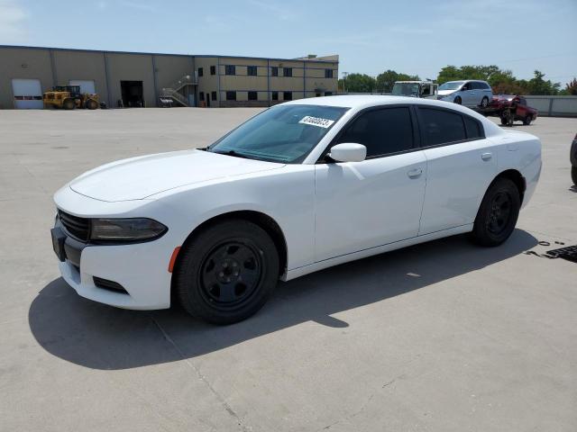 2C3CDXAG9FH817613 - 2015 DODGE CHARGER POLICE WHITE photo 1