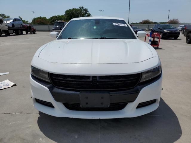 2C3CDXAG9FH817613 - 2015 DODGE CHARGER POLICE WHITE photo 5