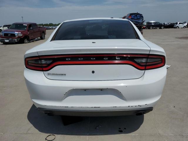 2C3CDXAG9FH817613 - 2015 DODGE CHARGER POLICE WHITE photo 6