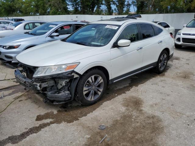 5J6TF1H51DL000749 - 2013 HONDA CROSSTOUR EXL თეთრი ფოტო 1