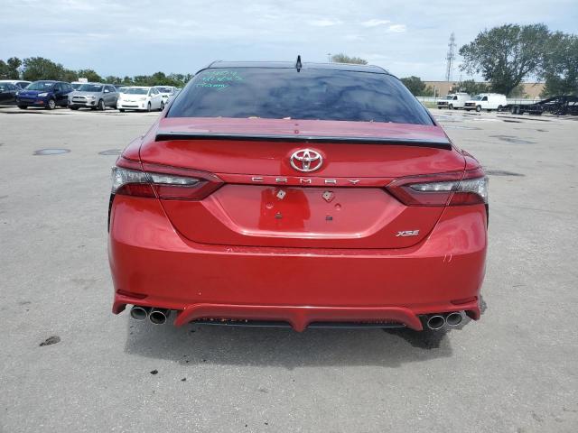 4T1KZ1AK7PU075667 - 2023 TOYOTA CAMRY TRD RED photo 6