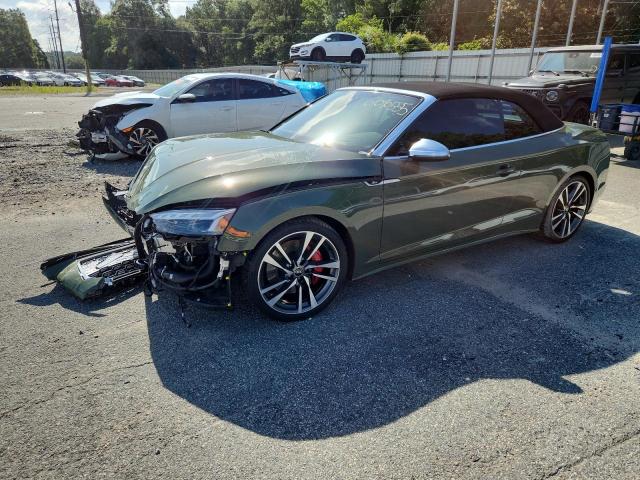 WAUY4GF55NN007682 - 2022 AUDI S5 PRESTIGE GREEN photo 1