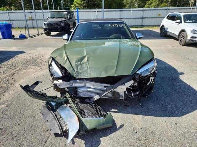 WAUY4GF55NN007682 - 2022 AUDI S5 PRESTIGE GREEN photo 5