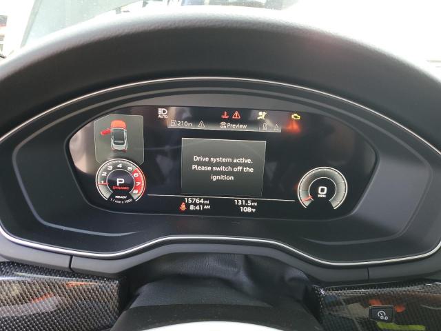 WAUY4GF55NN007682 - 2022 AUDI S5 PRESTIGE GREEN photo 9