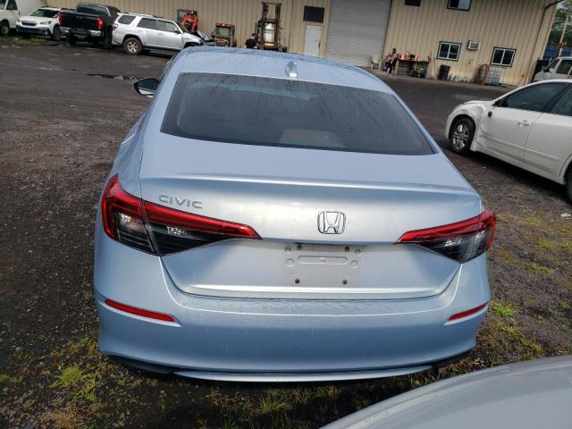 2HGFE1F70NH312491 - 2022 HONDA CIVIC EX BLUE photo 6