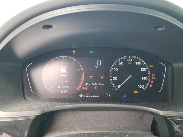 2HGFE1F70NH312491 - 2022 HONDA CIVIC EX BLUE photo 9