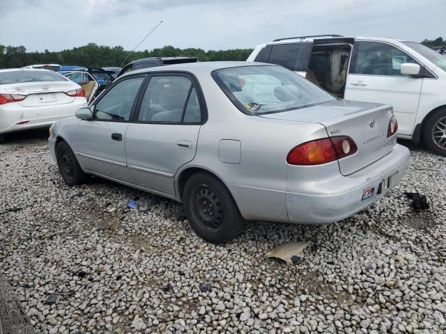 2T1BR12E22C588974 - 2002 TOYOTA COROLLA CE SILVER photo 2