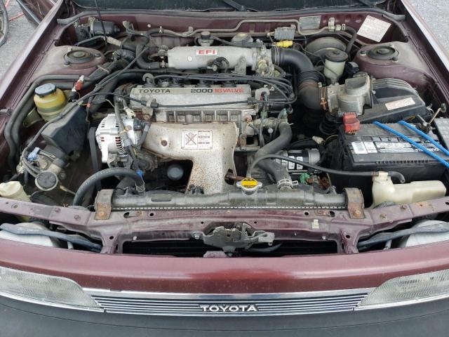 JT2SV21E6H3172486 - 1987 TOYOTA CAMRY DLX 勃艮第红 照片 11