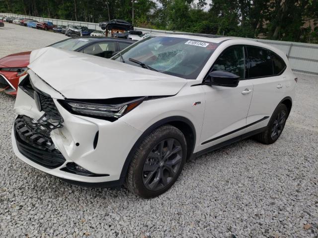 5J8YE1H0XPL037551 - 2023 ACURA MDX A-SPEC WHITE photo 1