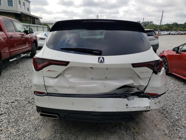 5J8YE1H0XPL037551 - 2023 ACURA MDX A-SPEC WHITE photo 6