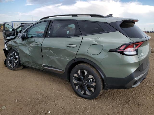 5XYK6CAF4PG129553 - 2023 KIA SPORTAGE X LINE GREEN photo 2