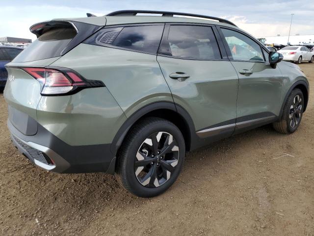 5XYK6CAF4PG129553 - 2023 KIA SPORTAGE X LINE GREEN photo 3