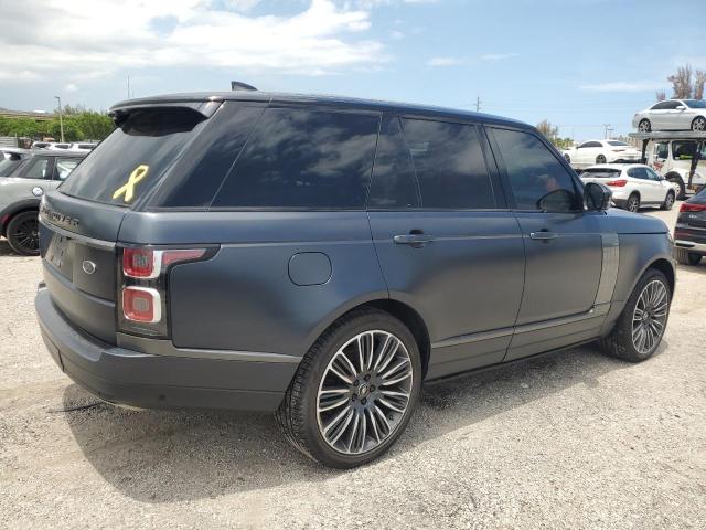 SALGV2RE2KA524105 - 2019 LAND ROVER RANGE ROVE AUTOBIOGRAPHY GRAY photo 3