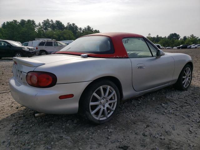 JM1NB353310206547 - 2001 MAZDA MX-5 MIATA BASE SILVER photo 3
