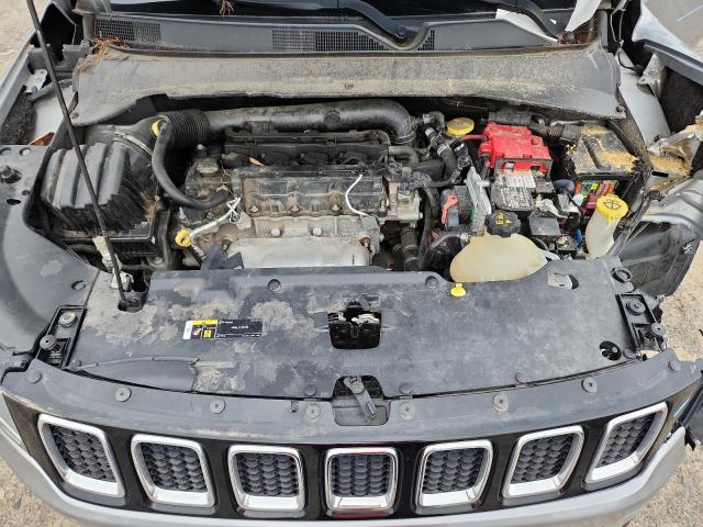 3C4NJDCB3MT601547 - 2021 JEEP COMPASS LIMITED SILVER photo 11