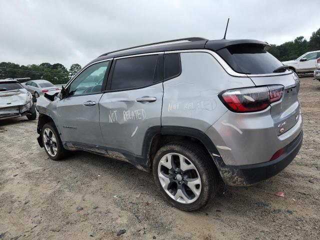 3C4NJDCB3MT601547 - 2021 JEEP COMPASS LIMITED SILVER photo 2