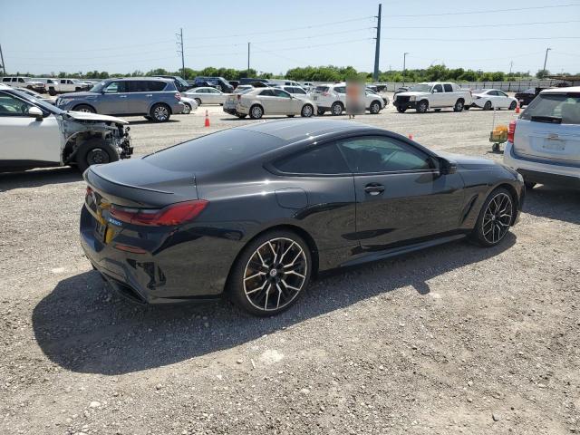WBABC4C00PCM57707 - 2023 BMW M850XI BLACK photo 3