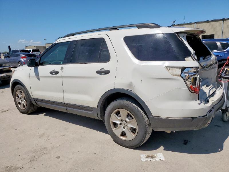 1FMHK7B86CGA82672 - 2012 FORD EXPLORER WHITE photo 2