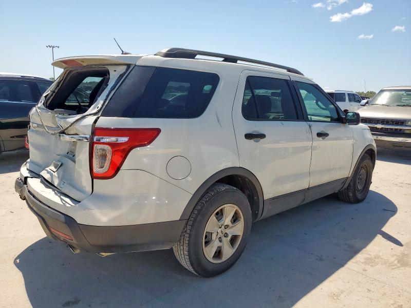 1FMHK7B86CGA82672 - 2012 FORD EXPLORER WHITE photo 3