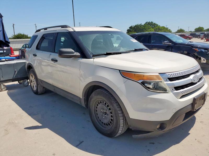 1FMHK7B86CGA82672 - 2012 FORD EXPLORER WHITE photo 4