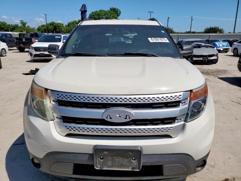 1FMHK7B86CGA82672 - 2012 FORD EXPLORER WHITE photo 5