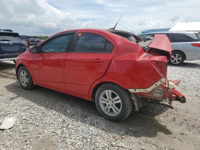 1G1JA5SHXC4159552 - 2012 CHEVROLET SONIC LS RED photo 2