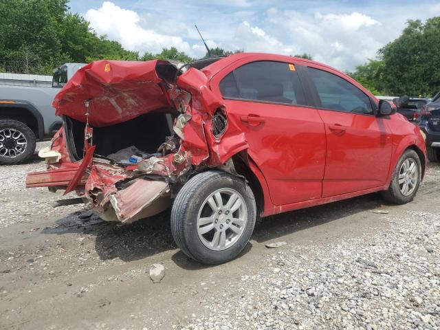 1G1JA5SHXC4159552 - 2012 CHEVROLET SONIC LS RED photo 3