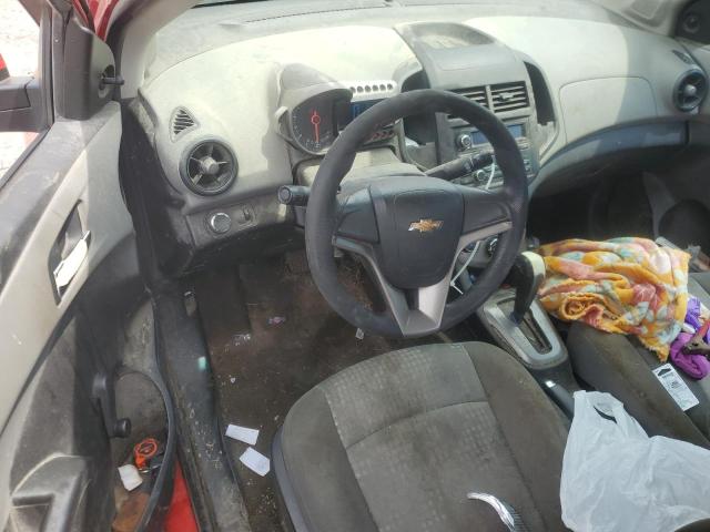 1G1JA5SHXC4159552 - 2012 CHEVROLET SONIC LS RED photo 8