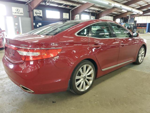 KMHFH4JG6EA420798 - 2014 HYUNDAI AZERA GLS RED photo 3