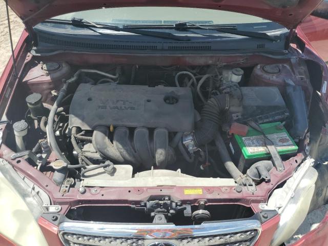 1NXBR32E26Z625120 - 2006 TOYOTA COROLLA CE 红色 照片 11