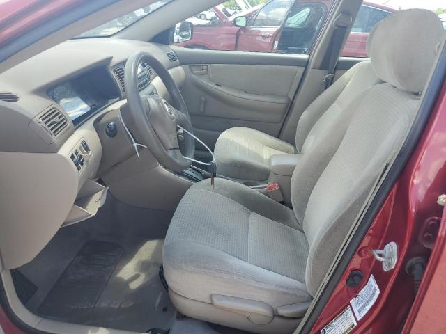 1NXBR32E26Z625120 - 2006 TOYOTA COROLLA CE 红色 照片 7