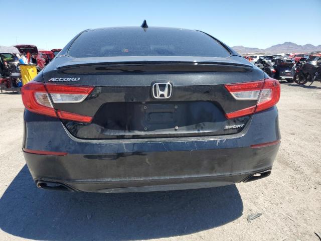 1HGCV1F36JA067026 - 2018 HONDA ACCORD SPORT Noir photo 6