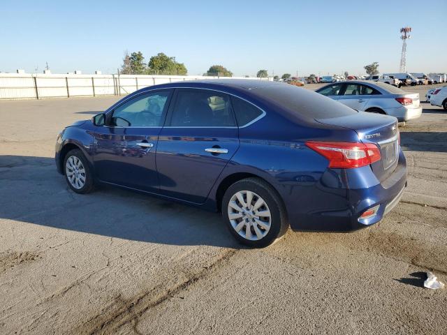 3N1AB7AP4JY300881 - 2018 NISSAN SENTRA S BLUE photo 2