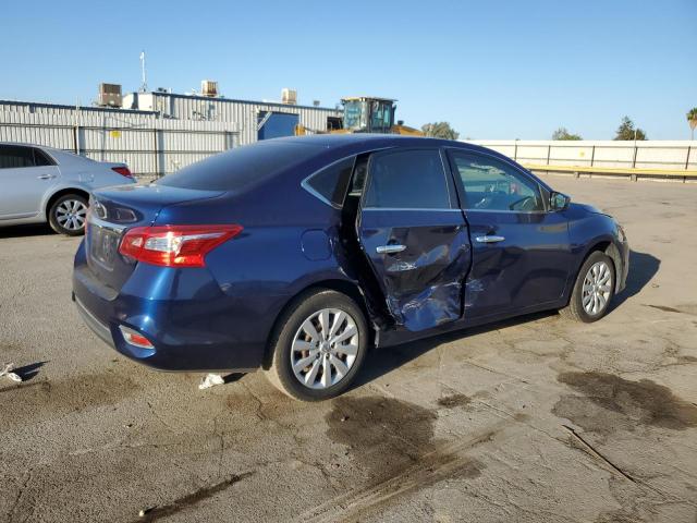 3N1AB7AP4JY300881 - 2018 NISSAN SENTRA S BLUE photo 3