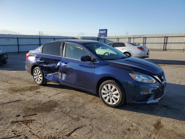 3N1AB7AP4JY300881 - 2018 NISSAN SENTRA S BLUE photo 4
