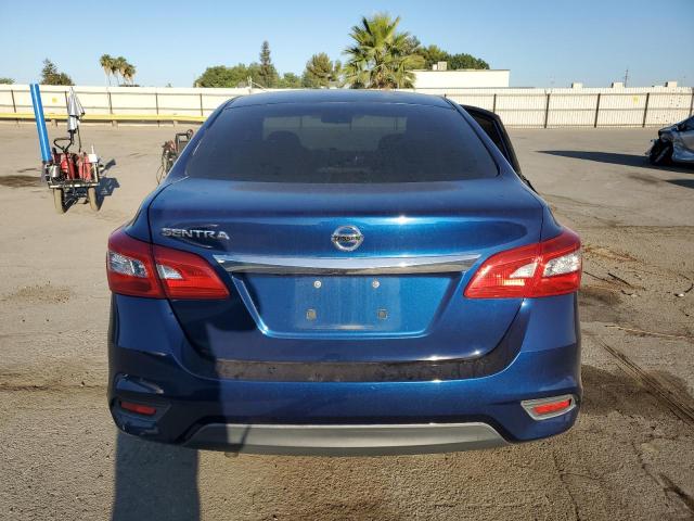 3N1AB7AP4JY300881 - 2018 NISSAN SENTRA S BLUE photo 6