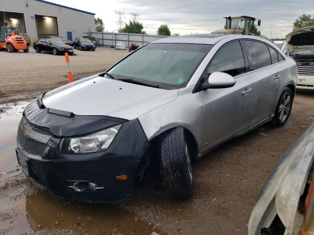 1G1PG5SC3C7293217 - 2012 CHEVROLET CRUZE LT SILVER photo 1