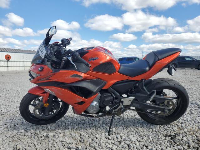 JKAEXEJ12HDA01299 - 2017 KAWASAKI EX650 J ნარინჯისფერი ფოტო 3