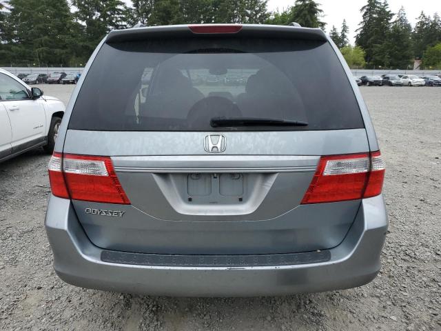 5FNRL38617B096239 - 2007 HONDA ODYSSEY EXL SILVER photo 6