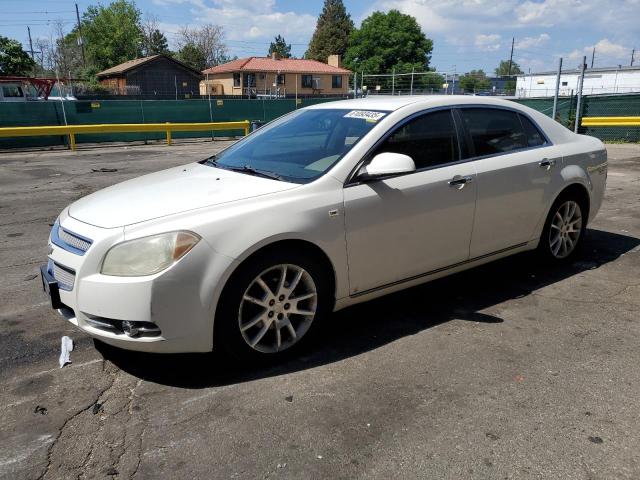 1G1ZK577284234364 - 2008 CHEVROLET MALIBU LTZ WHITE photo 1