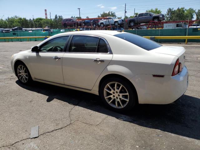 1G1ZK577284234364 - 2008 CHEVROLET MALIBU LTZ WHITE photo 2