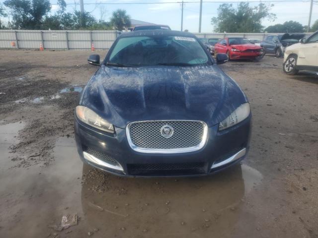 SAJWA0E79D8S67210 - 2013 JAGUAR XF BLUE photo 5