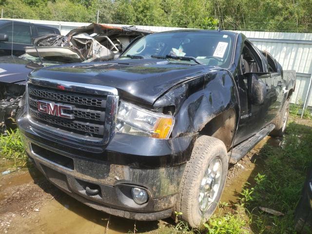 1GT120C82BF262666 - 2011 GMC SIERRA K2500 SLE BLACK photo 1