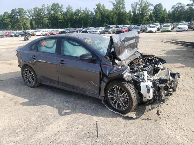 3KPF54AD4NE443979 - 2022 KIA FORTE GT LINE BLUE photo 4