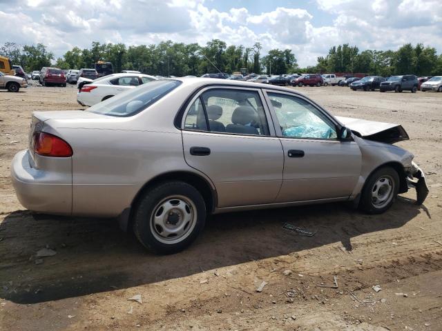 2T1BR12E42C543129 - 2002 TOYOTA COROLLA CE GRAY photo 3