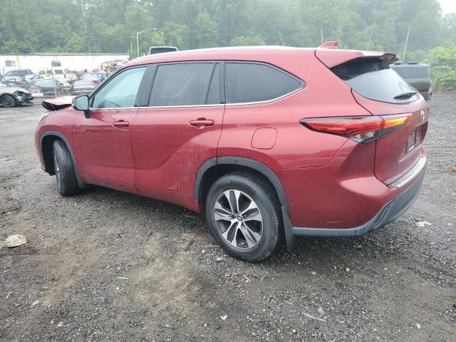 5TDGZRBH9MS057067 - 2021 TOYOTA HIGHLANDER XLE RED photo 2